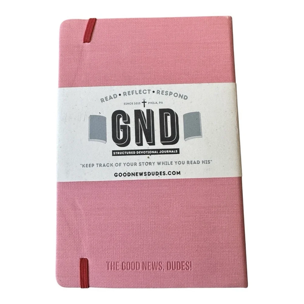 Grace Alone Structured Devotional Journal Pink Hardcover GND Unused Christian